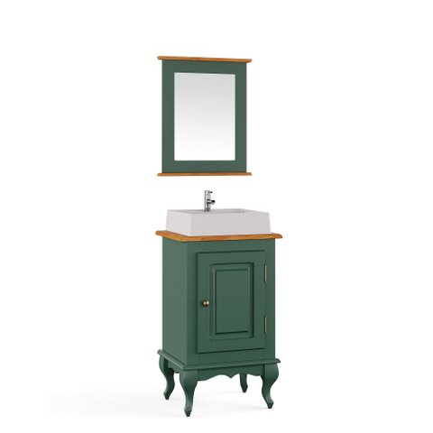 Balcão Lavabo 0,48m com Cuba - 3052