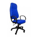 Ver imagem 1 de Poltrona Presidente Argos - Couro Sintetico Corano - Azul
