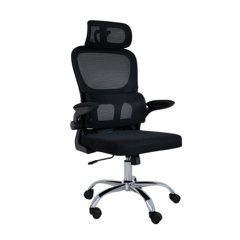 Cadeira de Escritório Ergonômica Executiva Apoio Lombar e Cabeça