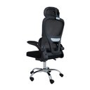 Ver imagem 2 de Cadeira de Escritório Ergonômica Executiva Apoio Lombar e Cabeça