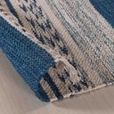 Ver imagem 2 de Tapete Kilim Raipur 0,60 x 1,80 Azul Niazitex