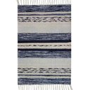 Ver imagem 4 de Tapete Kilim Raipur 0,60 x 1,80 Azul Niazitex