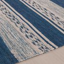 Ver imagem 3 de Tapete Kilim Raipur 0,60 x 1,80 Azul Niazitex