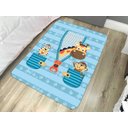 Ver imagem 1 de Tapete Infantil Atividades Transfer 95x130cm Girafa