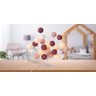 Luminária de Mesa Árvore de Luz Estilo Bonsai com Bolinhas Bivolt (vinho) - 2