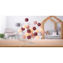 Ver imagem 2 de Luminária de Mesa Árvore de Luz Estilo Bonsai com Bolinhas Bivolt (vinho)