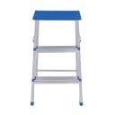 Ver imagem 3 de ESCADA BANQUETA ALUMINIO MOR 3 DEGRAUS DOBRAVEL 120KG