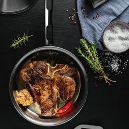 Panela para Frituras em Aço Inox com Fundo Triplo 3,3l - 2