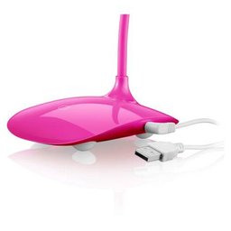 Luminária LED Multilaser USB Rosa AC273 - 2