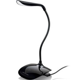 Luminária de Led para notebook USB Preta - 1