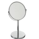 Ver imagem 4 de Espelho de Aumento Giratório Dupla Face Inox Ideal Barbear Maquiagem - MR8 8481