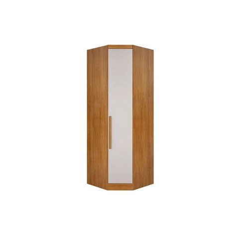 Módulo de Quarto Rizon Closet de Canto Oblíquo /linea C/ 1 Porta Cumaru/fendi 25 - Novo Horizonte