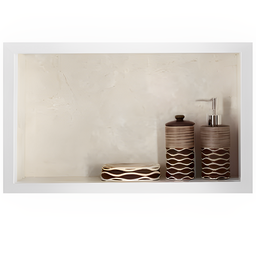Nicho Porcelanato Bege para Banheiro 60x32cm - 3