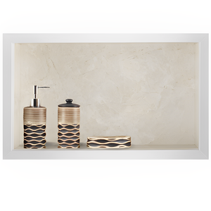 Nicho Porcelanato Bege para Banheiro 60x32cm