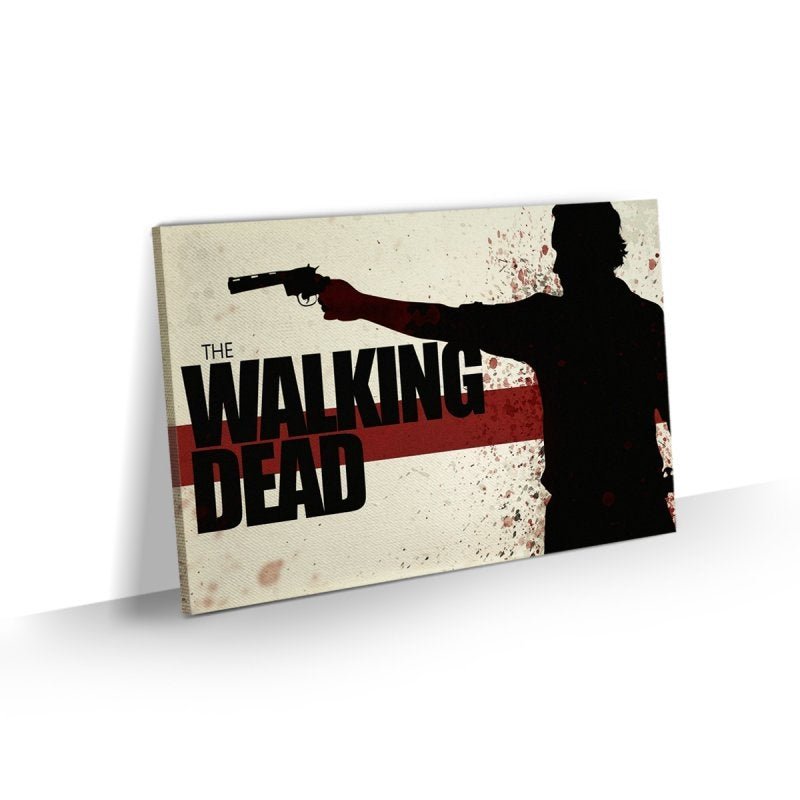 Quadro The Walking Dead Grande Rick Grimes Decorativo 90x60 - 1