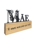 Ver imagem 2 de Kit Plaquinha Mãe Afetiva e Cubo com Buque. Decoração Di Das Mães. Presente Dia Das Mães