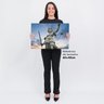 Quadro Escritório Advocacia Direito Estátua da Justiça 60x40 - 2