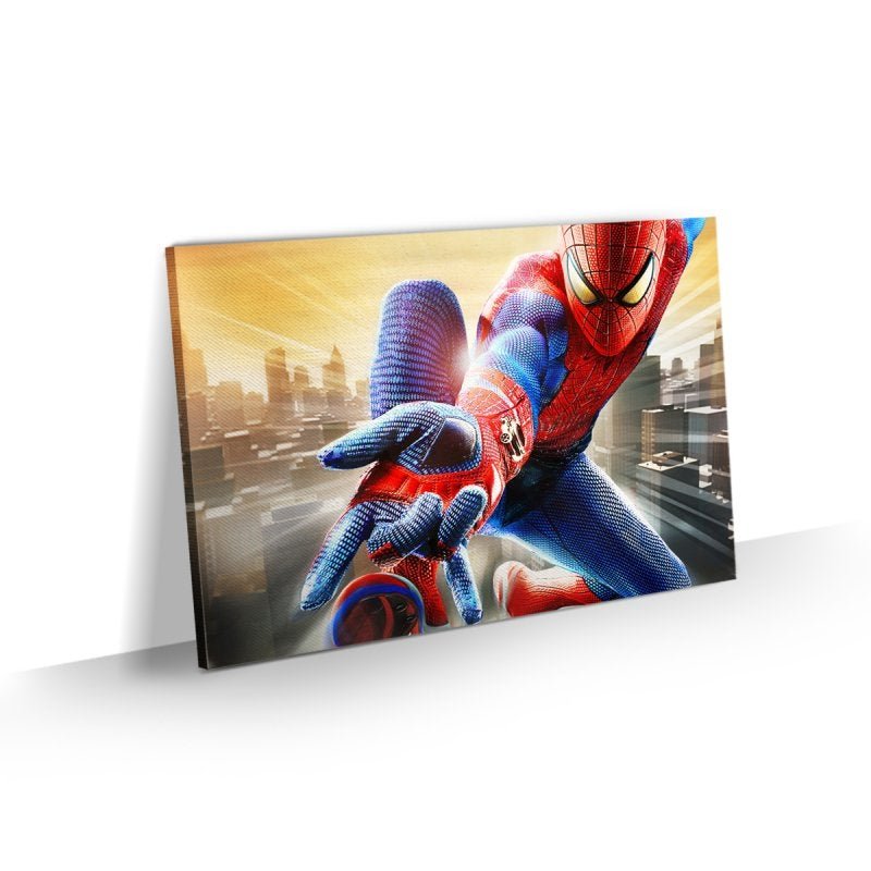 Quadro Homem Aranha Spiderman Grande Decorativo Tela 90x60 - 1