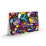 Quadro Romero Britto Grande Releitura Children World 90x60 - 1