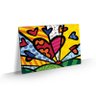 Quadro Romero Britto Releitura A New Day Tecido Canvas 60x40 - 1