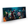 Quadro Super Heróis Os Vingadores Tela Tecido Canvas 80x40 - 1