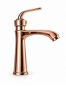 Ver imagem 5 de Torneira Egyto Rose Gold Baixa Aço Inox 304 Luxo Goldenx