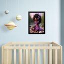 Ver imagem 2 de Quadro Infantil Orixá Baby Nanã 33x24cm - com Vidro:moldura Branca
