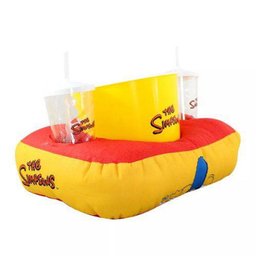 Almofada Porta Pipoca e Refrigerante Team Simpsons Zona Criativa - 1