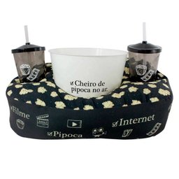 Kit Almofada Porta Pipoca Cinema - 5
