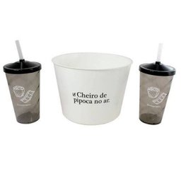 Kit Almofada Porta Pipoca Cinema - 4