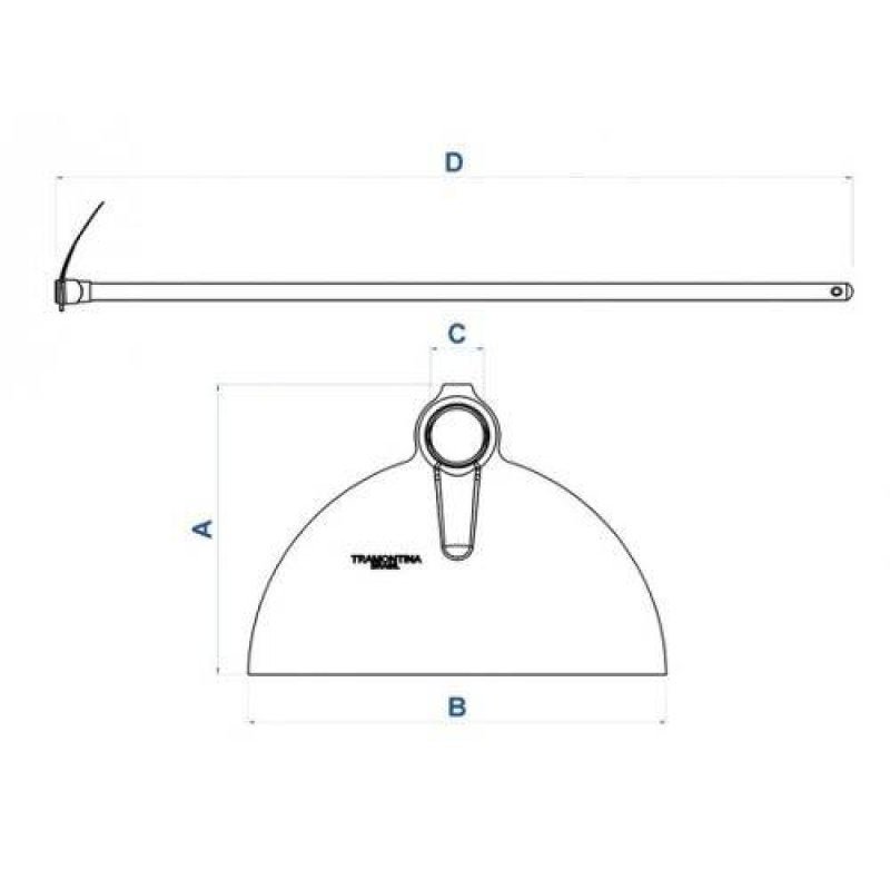 Enxada Larga Canavieira 2,5 com Cabo 150cm 77215754 - 2