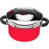 Panela Pressao Aço Inox Presto Vermelha Tramontina Design Collection - 2