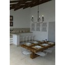Ver imagem 4 de Lustre Simples Barato de Ferro Rustico para Cozinha ou Quarto
