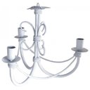 Ver imagem 1 de Lustre Provençal de Ferro Pequeno Simples Sala de Jantar de Apartamento