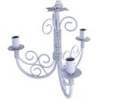 Ver imagem 1 de Luminária Pendente Provençal Artesanal de Teto em Ferro para Varanda e Sala