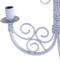 Ver imagem 4 de Luminária Pendente Provençal Artesanal de Teto em Ferro para Varanda e Sala