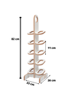 Ver imagem 3 de Sapateira Vertical para Hall de Entrada P/ até 5 Pares:branco