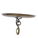 Ver imagem 5 de Lustre Simples Barato de Ferro Artesanal para Sala de Jantar Moderna - Laranja