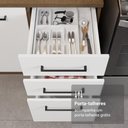 Ver imagem 7 de Armário de Cozinha Completa 270 cm Rustic/Branco Agata Madesa 12
