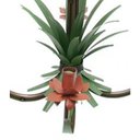 Ver imagem 6 de Lustre Artesanal para Quarto de Casal com Flores Rustico de Ferro - Vermelho Escuro