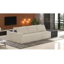 Ver imagem 2 de Sofá Ilha 3 Lugares Living 372cm Modulado Sala Lary Bouclê Bege/pu Pto K01 - D'Rossi