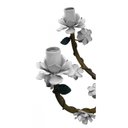 Ver imagem 6 de Lustre para Sala de Jantar Flores de Ferro Artesanal Rustico - Branco