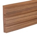 Ver imagem 3 de Painel Ripado Laminado 10cm Eva Autocolante Madeto Nogueira Natural 10 Mt