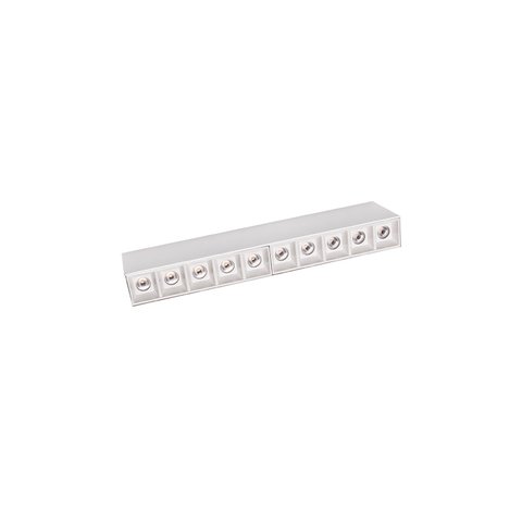 Luminária de Teto Spot Branco Led Taschibra Luz Pontual Arch Sobrepor 20w 2700k - Branco - Luz Quent