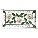 Ver imagem 2 de Moldura Arabesco de Ferro para Parede Classica com Flores Artesanais - Branco