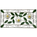 Ver imagem 1 de Moldura Arabesco de Ferro para Parede Classica com Flores Artesanais - Branco