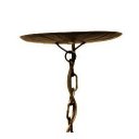 Ver imagem 6 de Luminária Sala de Jantar Rustica em Ferro com Flores com 04 Bocas - Laranja