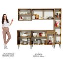Ver imagem 6 de Armário de Cozinha Completa 201cm Rustic Emilly West Madesa 03