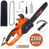 Motosserra Eletrica Eletroserra 2200w 110v para Poda de Galhos, Toras, Carpintaria e Marcenaria - 2