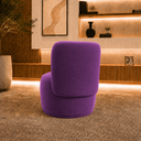 Ver imagem 5 de Poltrona Decorativa Bia Veludo Confortável Elegante Orgânica